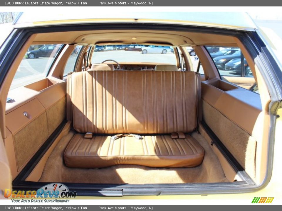 1980 Buick LeSabre Estate Wagon Yellow / Tan Photo #23