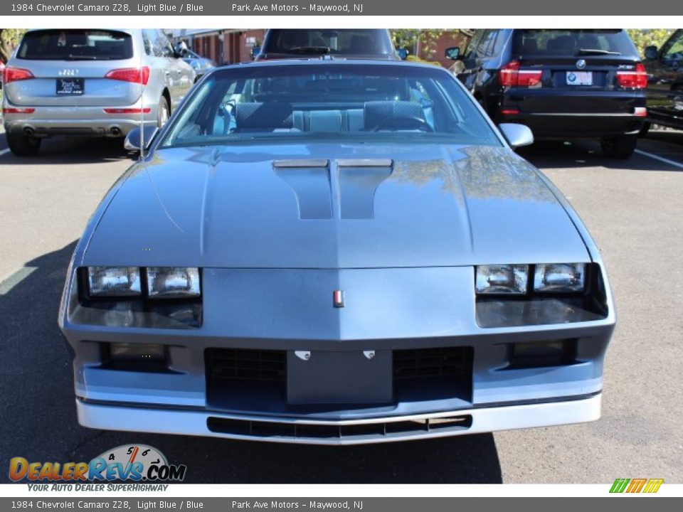 1984 Chevrolet Camaro Z28 Light Blue / Blue Photo #2