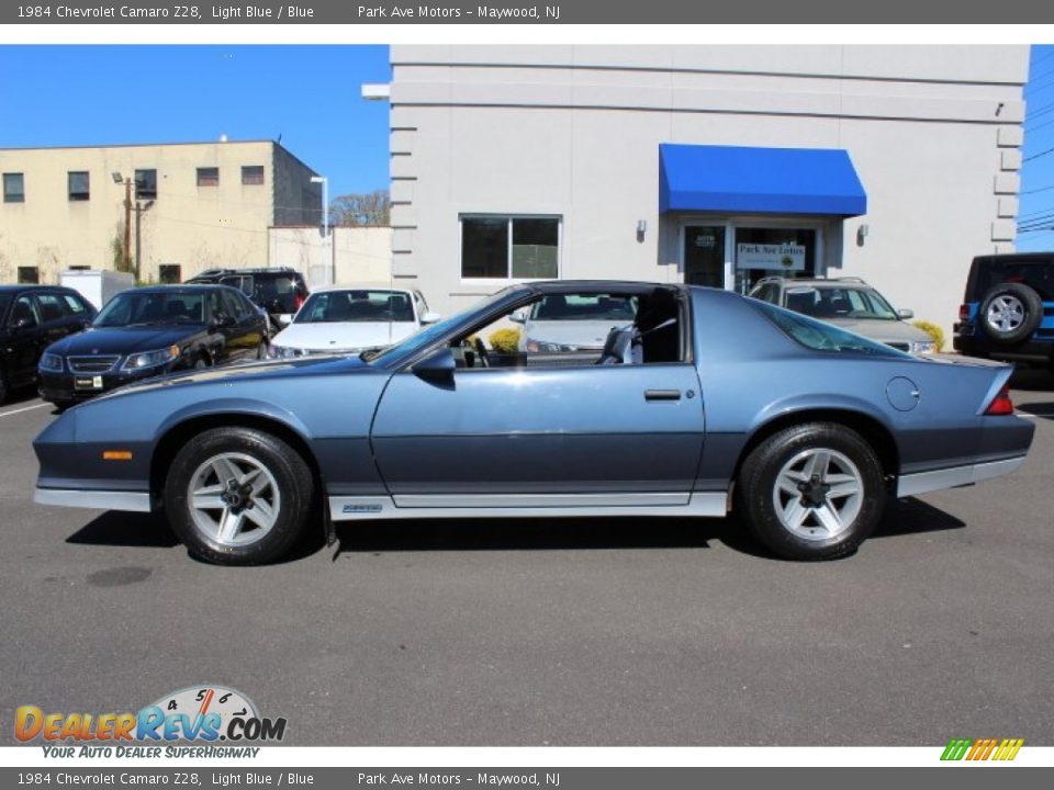 Light Blue 1984 Chevrolet Camaro Z28 Photo #8