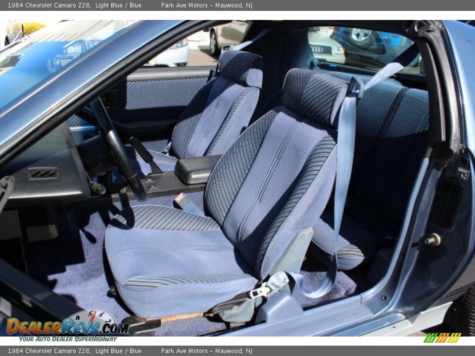 Front Seat of 1984 Chevrolet Camaro Z28 Photo #12
