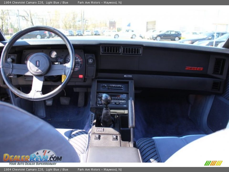1984 Chevrolet Camaro Z28 Light Blue / Blue Photo #13