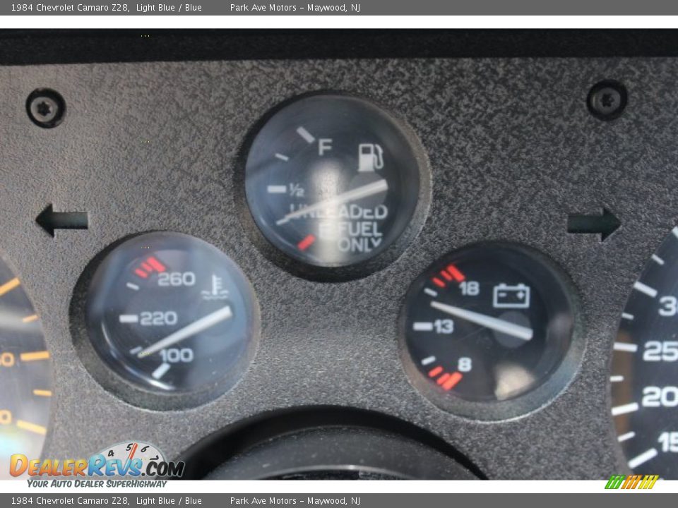 1984 Chevrolet Camaro Z28 Gauges Photo #17