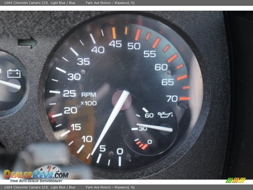 1984 Chevrolet Camaro Z28 Light Blue / Blue Photo #18