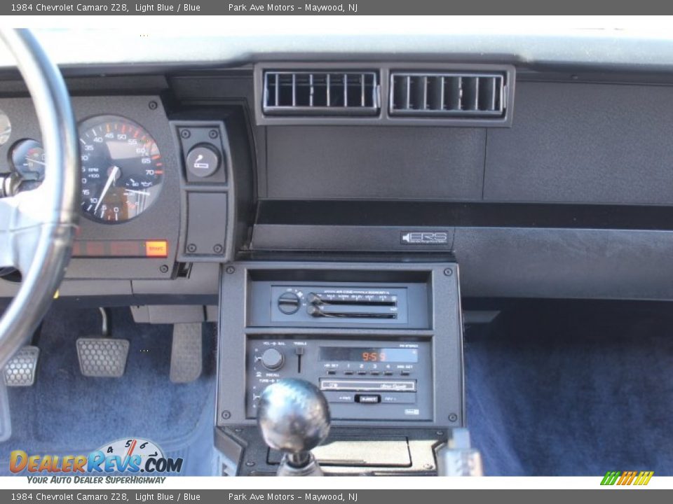 1984 Chevrolet Camaro Z28 Light Blue / Blue Photo #19