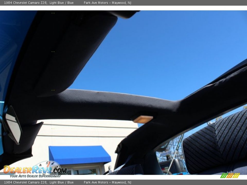 Sunroof of 1984 Chevrolet Camaro Z28 Photo #21