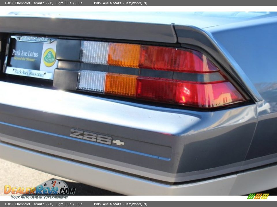 1984 Chevrolet Camaro Z28 Light Blue / Blue Photo #24
