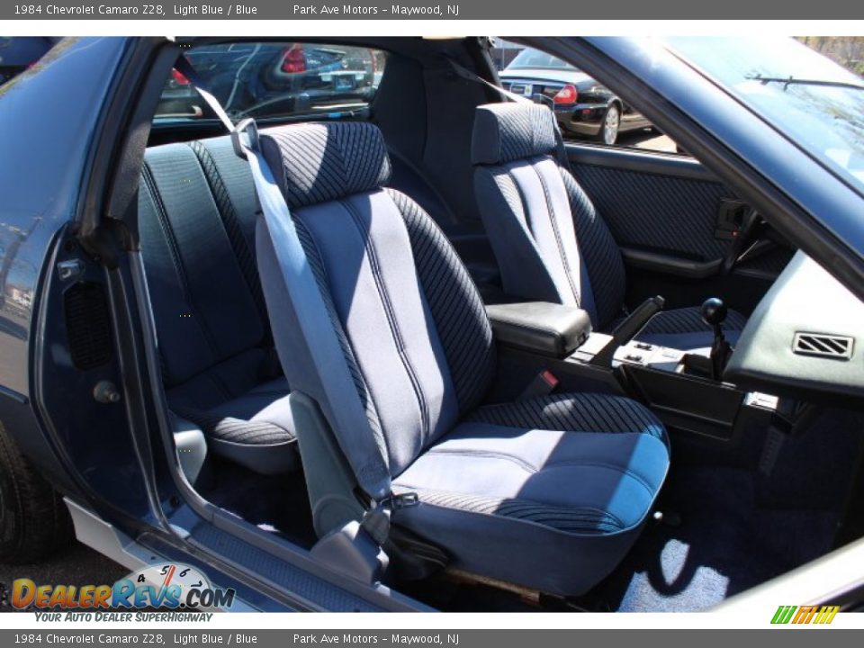 1984 Chevrolet Camaro Z28 Light Blue / Blue Photo #29