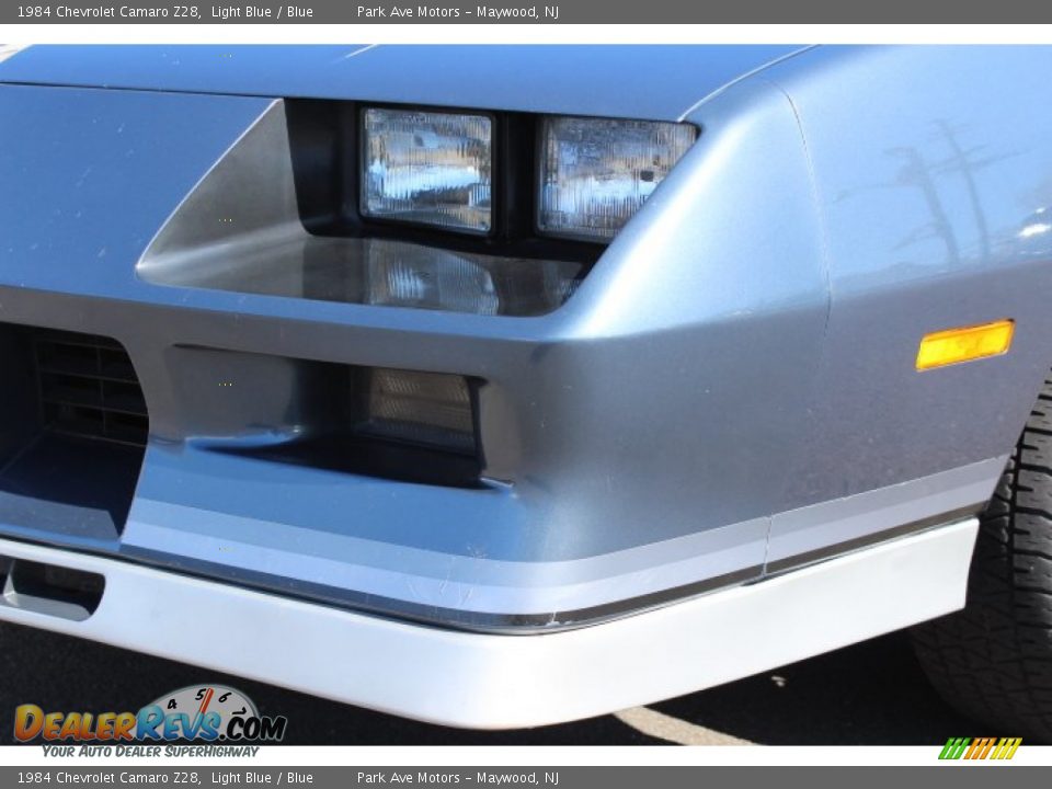 1984 Chevrolet Camaro Z28 Light Blue / Blue Photo #34