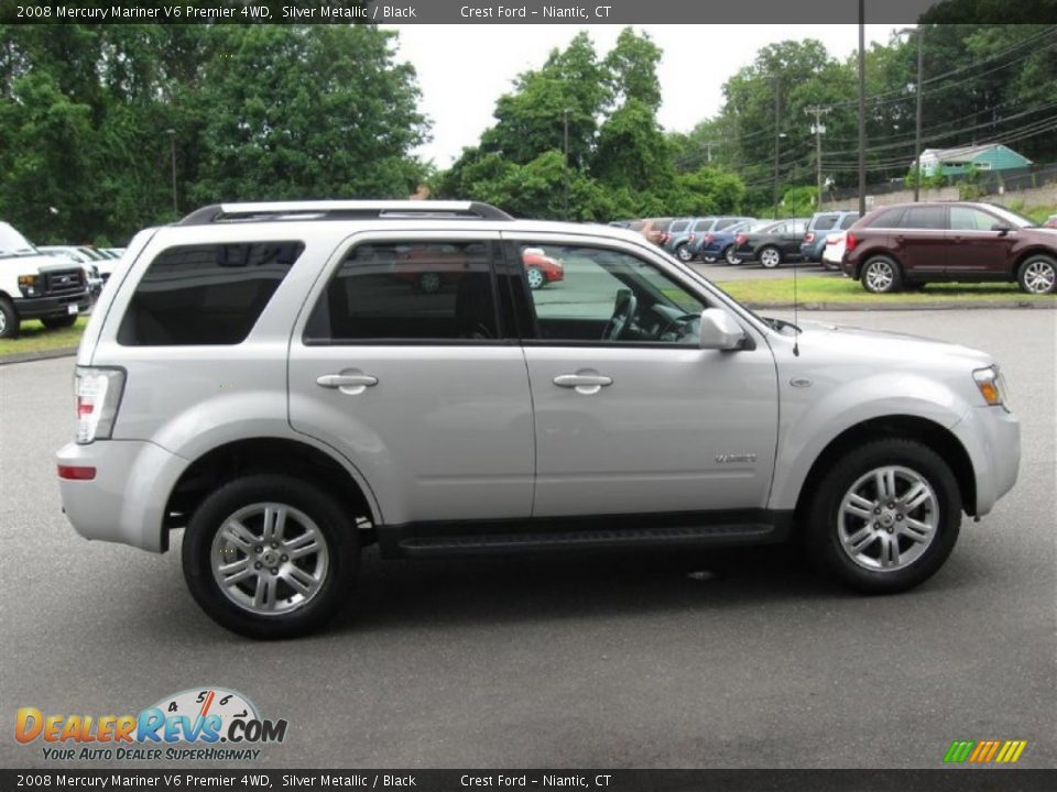 Silver Metallic 2008 Mercury Mariner V6 Premier 4WD Photo #5