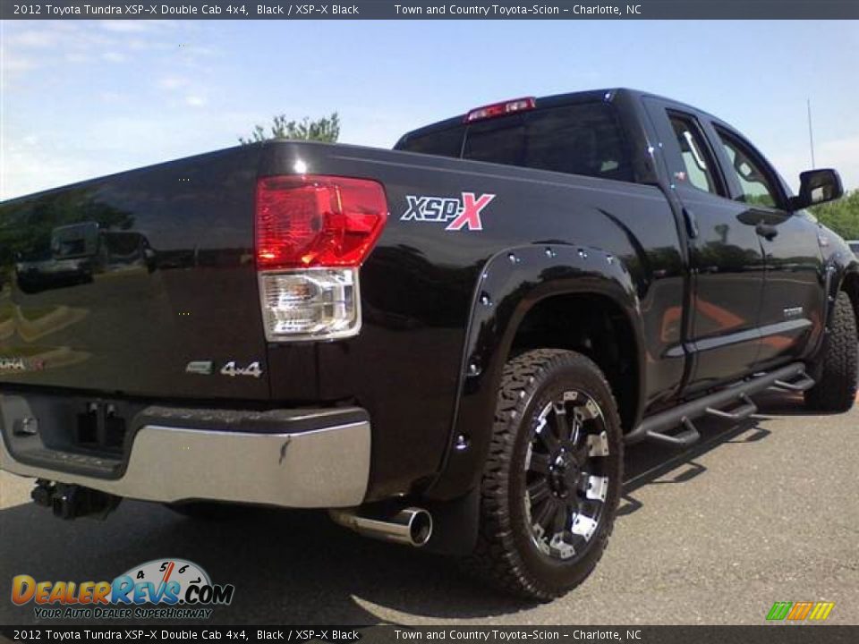 2012 Toyota Tundra XSP-X Double Cab 4x4 Black / XSP-X Black Photo #23