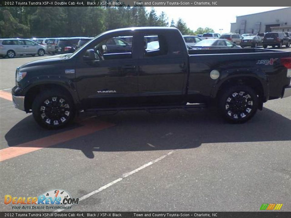 2012 Toyota Tundra XSP-X Double Cab 4x4 Black / XSP-X Black Photo #25