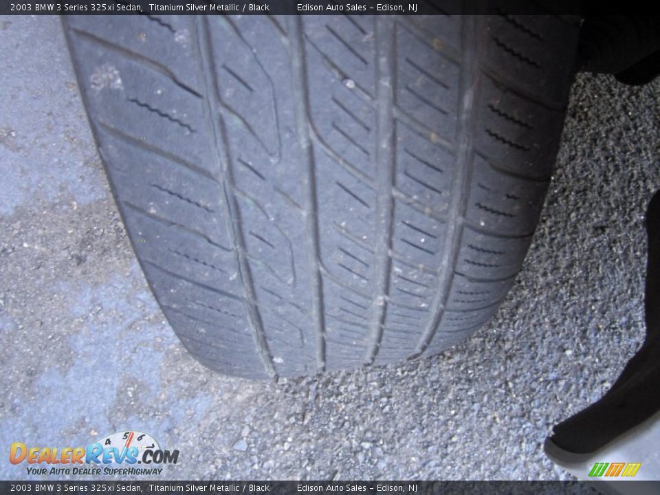 2003 BMW 3 Series 325xi Sedan Titanium Silver Metallic / Black Photo #32
