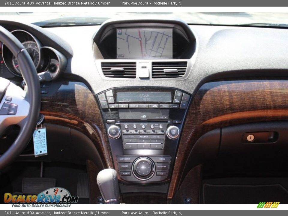 2011 Acura MDX Advance Ionized Bronze Metallic / Umber Photo #18