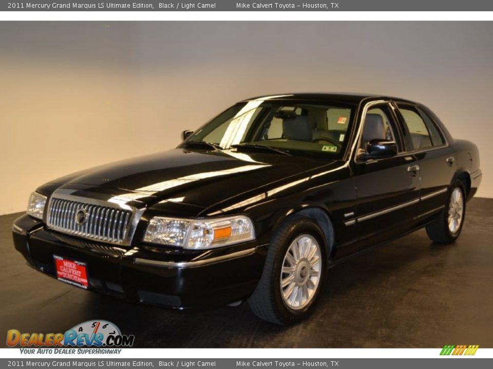2011 Mercury Grand Marquis LS Ultimate Edition Black / Light Camel Photo #1
