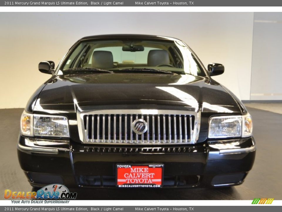 2011 Mercury Grand Marquis LS Ultimate Edition Black / Light Camel Photo #2