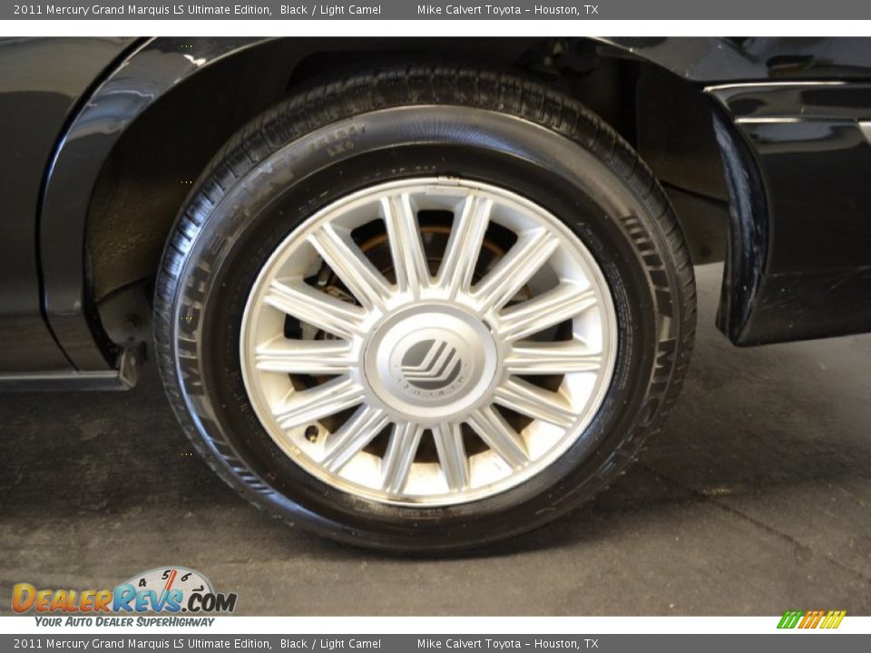 2011 Mercury Grand Marquis LS Ultimate Edition Black / Light Camel Photo #4
