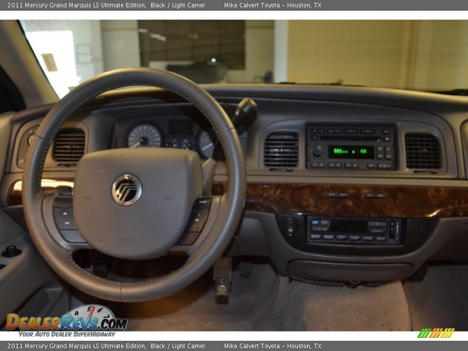 2011 Mercury Grand Marquis LS Ultimate Edition Black / Light Camel Photo #9