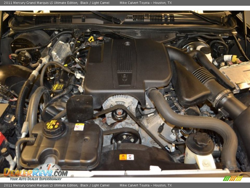 2011 Mercury Grand Marquis LS Ultimate Edition Black / Light Camel Photo #11