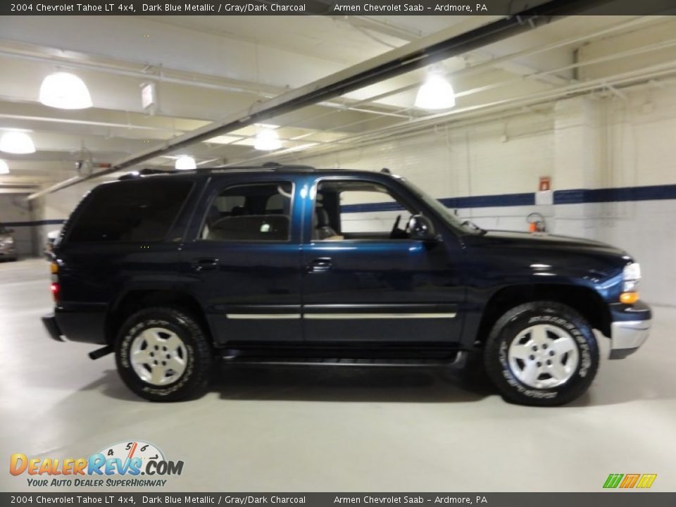 2004 Chevrolet Tahoe LT 4x4 Dark Blue Metallic / Gray/Dark Charcoal Photo #8