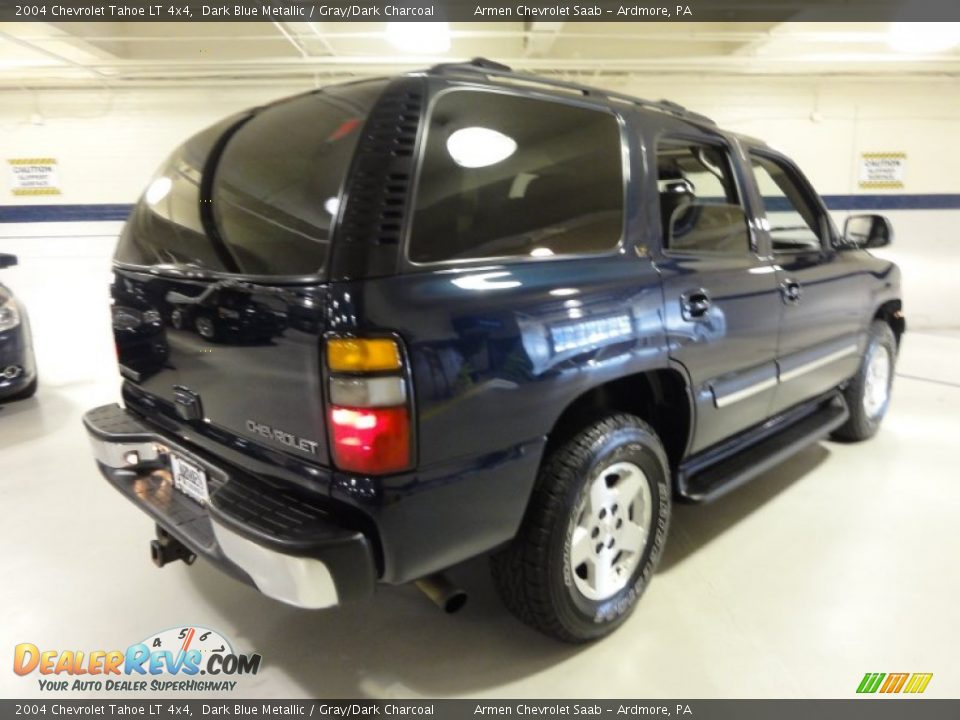 2004 Chevrolet Tahoe LT 4x4 Dark Blue Metallic / Gray/Dark Charcoal Photo #9