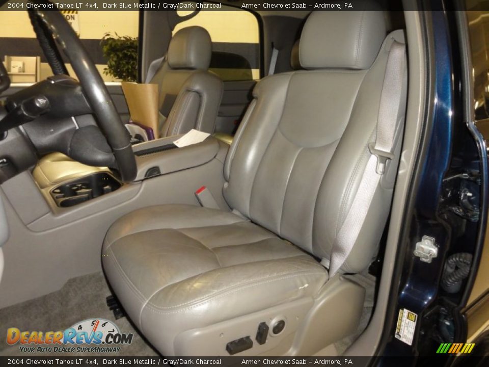 2004 Chevrolet Tahoe LT 4x4 Dark Blue Metallic / Gray/Dark Charcoal Photo #18