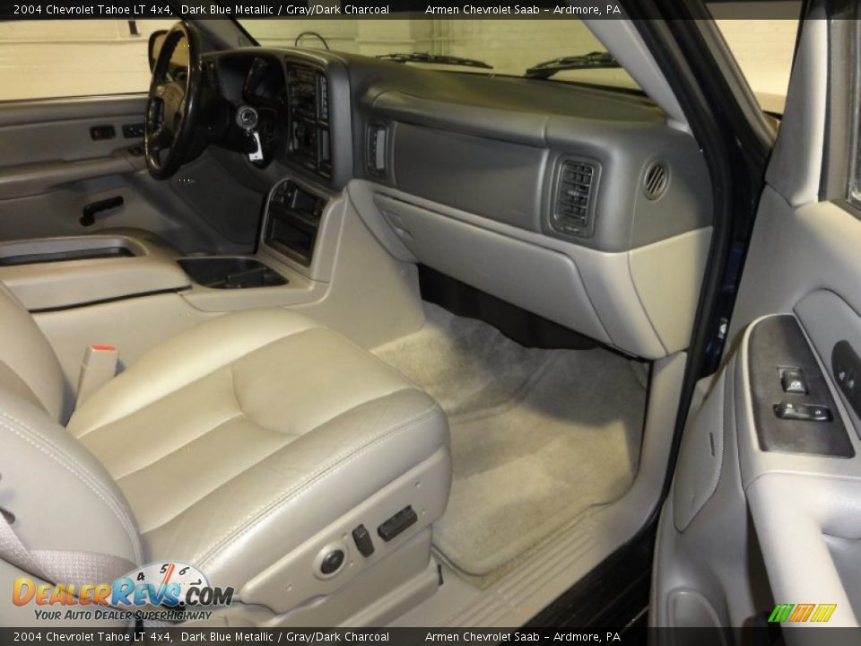 2004 Chevrolet Tahoe LT 4x4 Dark Blue Metallic / Gray/Dark Charcoal Photo #19