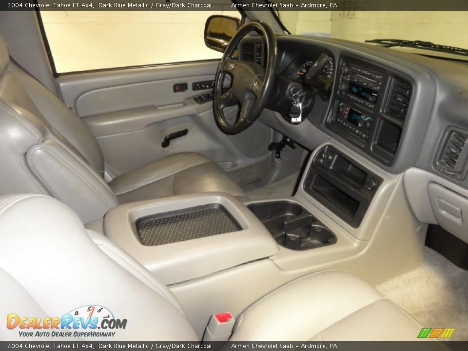 2004 Chevrolet Tahoe LT 4x4 Dark Blue Metallic / Gray/Dark Charcoal Photo #20