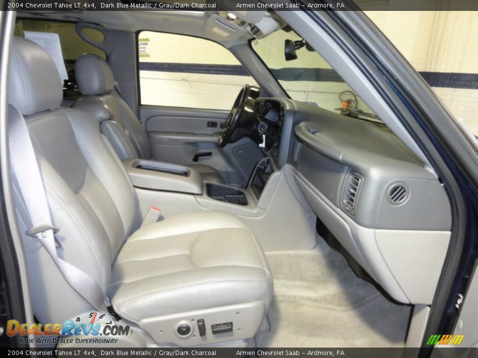 2004 Chevrolet Tahoe LT 4x4 Dark Blue Metallic / Gray/Dark Charcoal Photo #21
