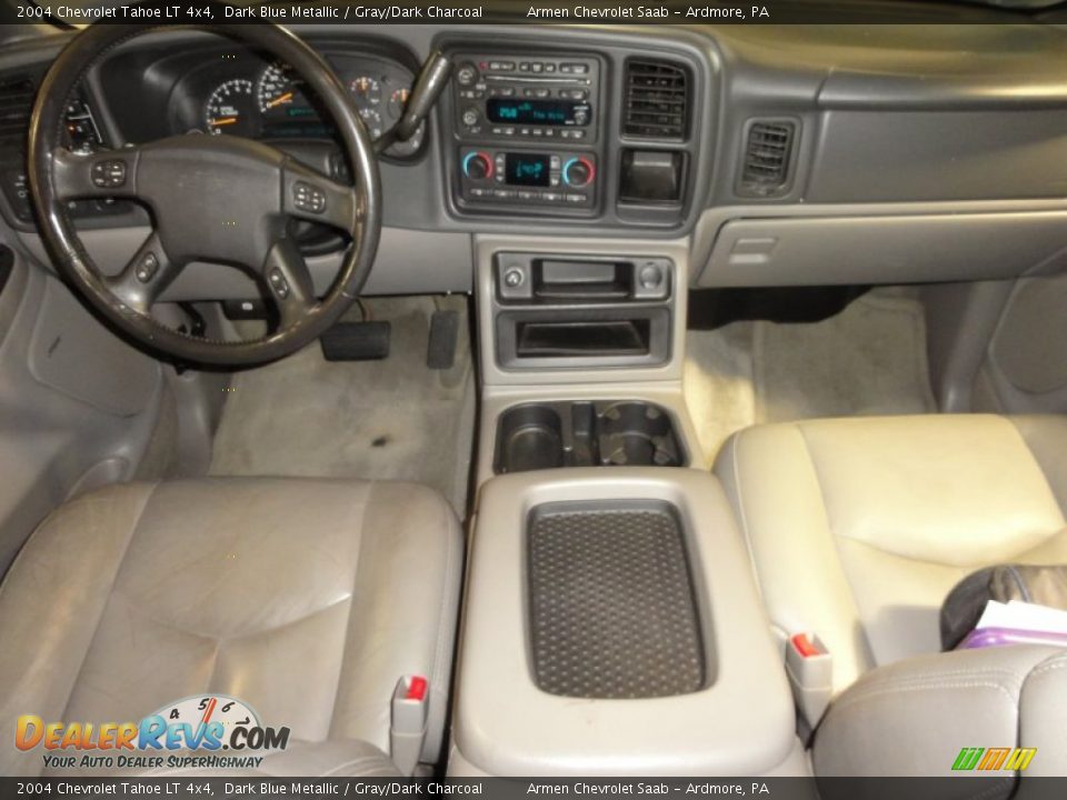2004 Chevrolet Tahoe LT 4x4 Dark Blue Metallic / Gray/Dark Charcoal Photo #29