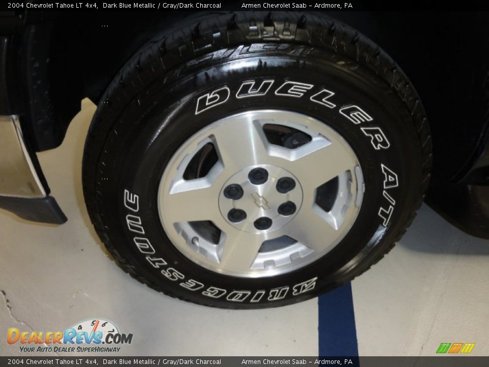 2004 Chevrolet Tahoe LT 4x4 Dark Blue Metallic / Gray/Dark Charcoal Photo #33