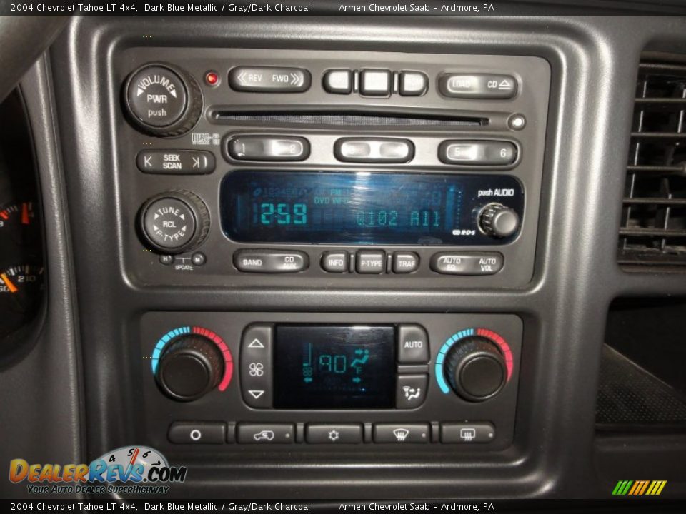 2004 Chevrolet Tahoe LT 4x4 Dark Blue Metallic / Gray/Dark Charcoal Photo #35