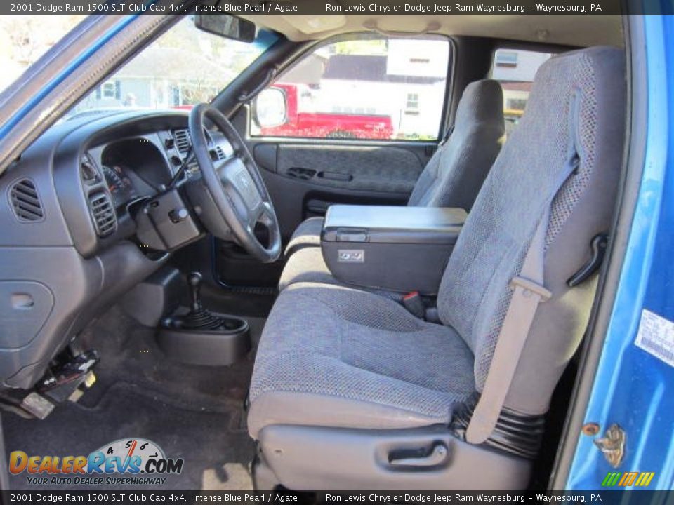 Agate Interior - 2001 Dodge Ram 1500 SLT Club Cab 4x4 Photo #10