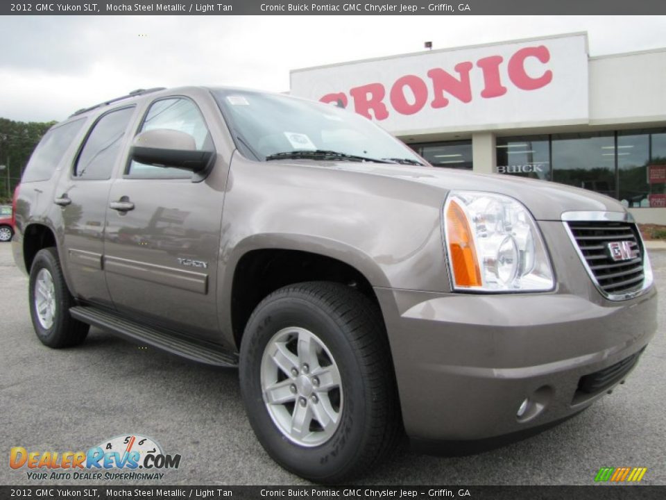2012 GMC Yukon SLT Mocha Steel Metallic / Light Tan Photo #1