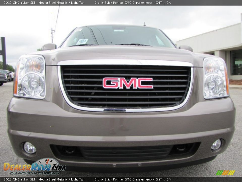2012 GMC Yukon SLT Mocha Steel Metallic / Light Tan Photo #2
