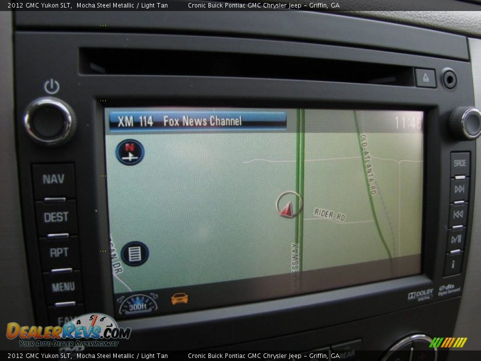 2012 GMC Yukon SLT Mocha Steel Metallic / Light Tan Photo #20