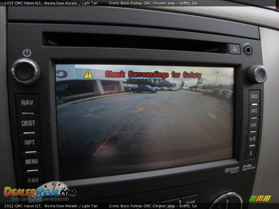 2012 GMC Yukon SLT Mocha Steel Metallic / Light Tan Photo #21