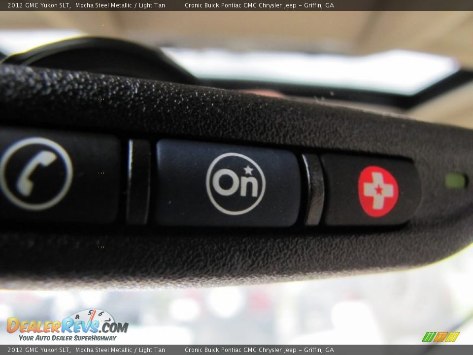 2012 GMC Yukon SLT Mocha Steel Metallic / Light Tan Photo #22