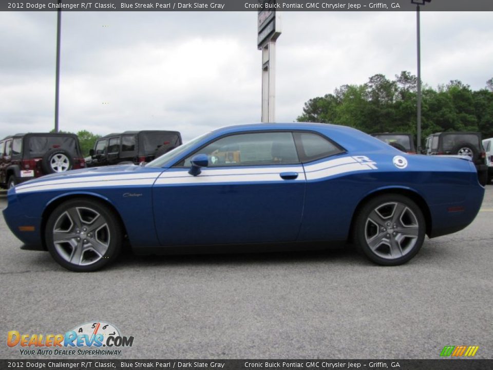 Blue Streak Pearl 2012 Dodge Challenger R/T Classic Photo #4