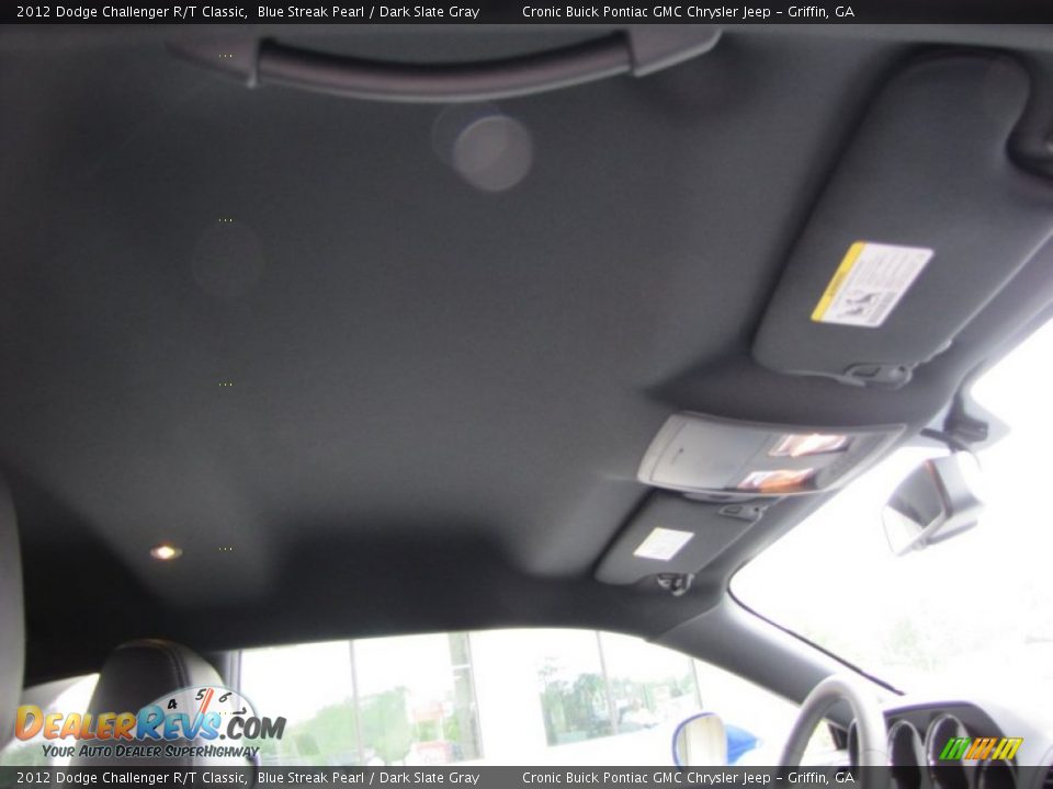 2012 Dodge Challenger R/T Classic Blue Streak Pearl / Dark Slate Gray Photo #16
