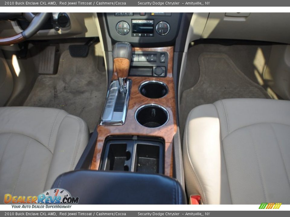 2010 Buick Enclave CXL AWD Red Jewel Tintcoat / Cashmere/Cocoa Photo #9