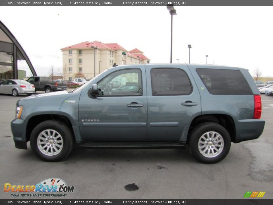 Blue Granite Metallic 2009 Chevrolet Tahoe Hybrid 4x4 Photo #4