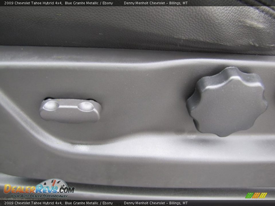2009 Chevrolet Tahoe Hybrid 4x4 Blue Granite Metallic / Ebony Photo #14