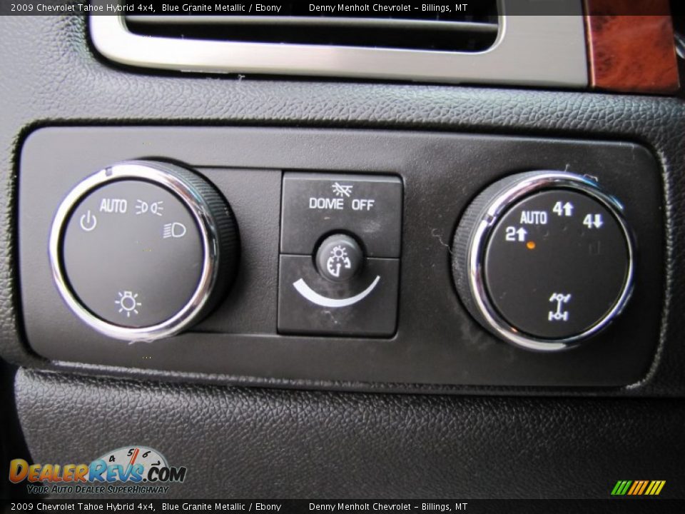 2009 Chevrolet Tahoe Hybrid 4x4 Blue Granite Metallic / Ebony Photo #16