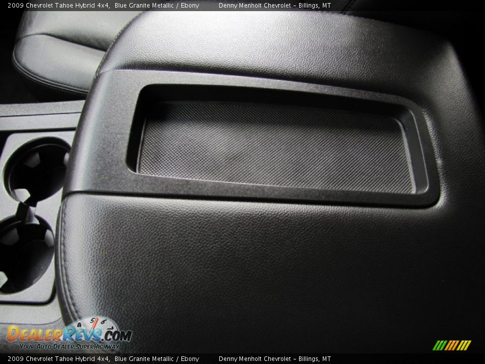 2009 Chevrolet Tahoe Hybrid 4x4 Blue Granite Metallic / Ebony Photo #21