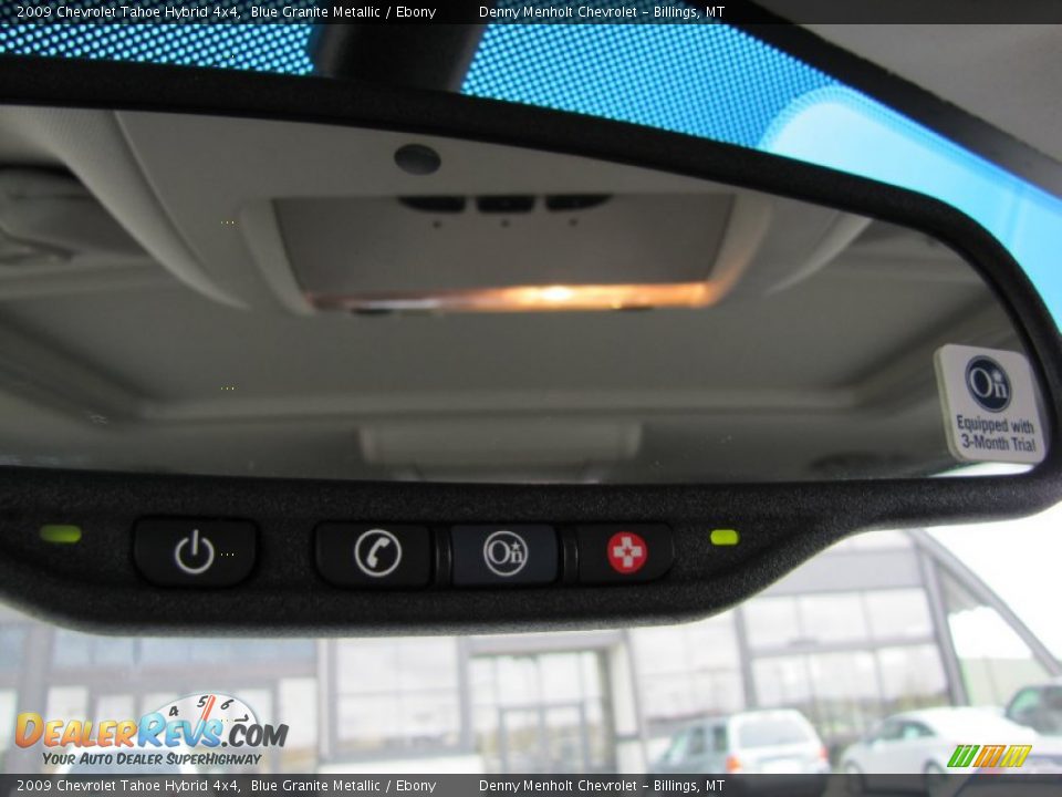 2009 Chevrolet Tahoe Hybrid 4x4 Blue Granite Metallic / Ebony Photo #23