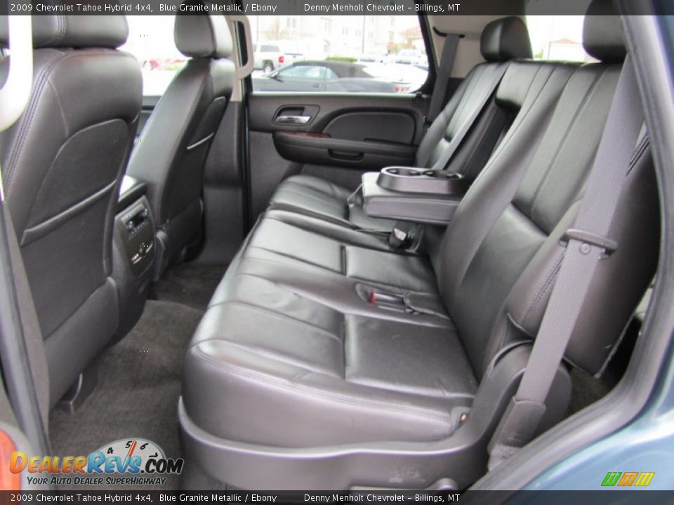 Rear Seat of 2009 Chevrolet Tahoe Hybrid 4x4 Photo #27