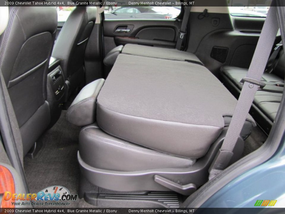 2009 Chevrolet Tahoe Hybrid 4x4 Blue Granite Metallic / Ebony Photo #29