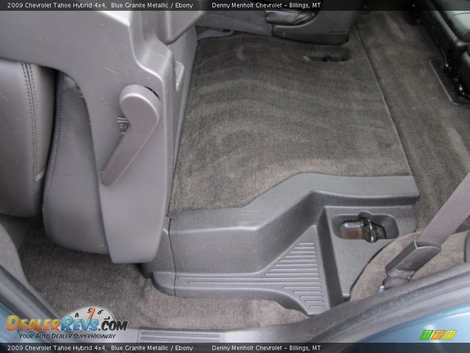 2009 Chevrolet Tahoe Hybrid 4x4 Blue Granite Metallic / Ebony Photo #30
