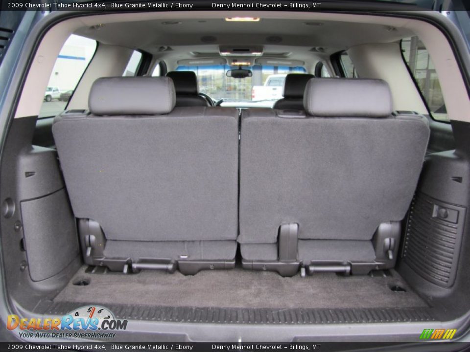 Rear Seat of 2009 Chevrolet Tahoe Hybrid 4x4 Photo #32