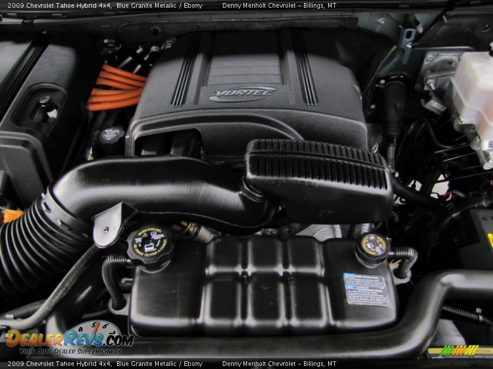 2009 Chevrolet Tahoe Hybrid 4x4 6.0 Liter OHV 16-Valve Vortec V8 Gasoline/Electric Hybrid Engine Photo #36